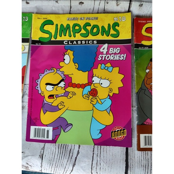 Simpsons Classics #13 & #18 + #20 comics set of 3 - Picture 3 of 7